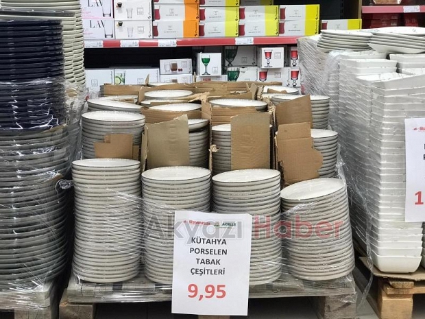 Beşkardeşler Market Züccaciye Bölümünde Şok Kampanya