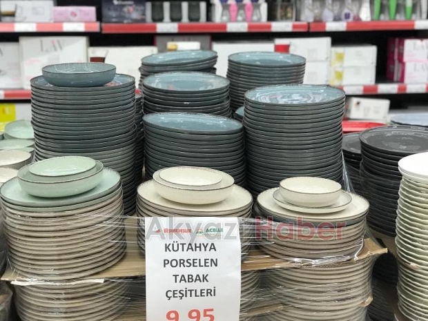 Beşkardeşler Market Züccaciye Bölümünde Şok Kampanya