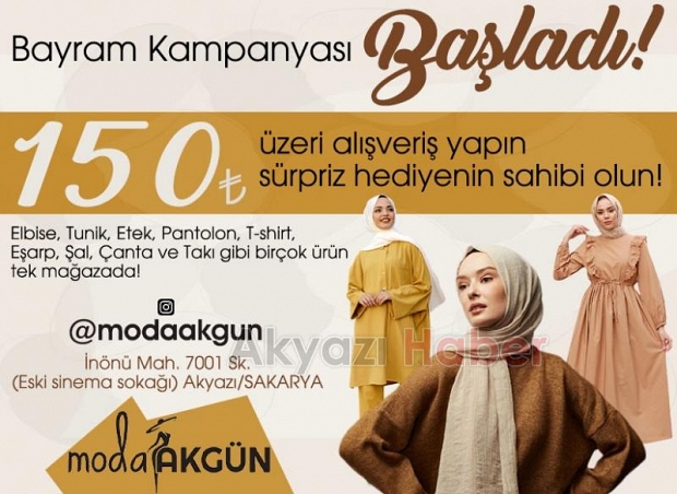 Moda Akgünde Kampanya