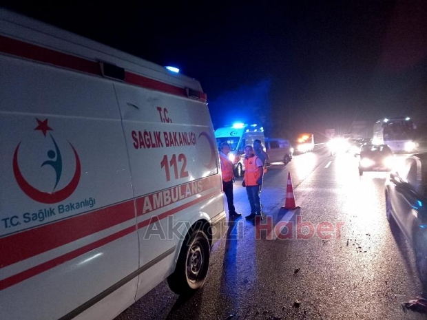 TEM'de feci kaza: 7 yaralı