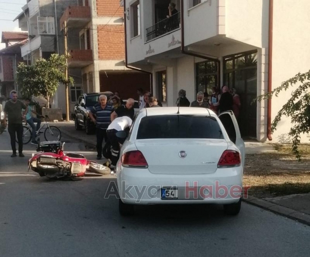 Acı içinde kaldı