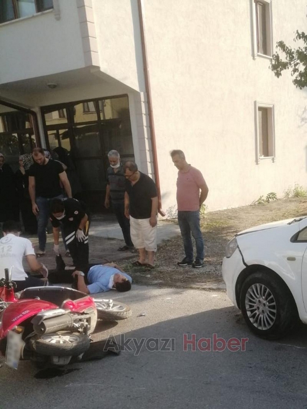 Acı içinde kaldı