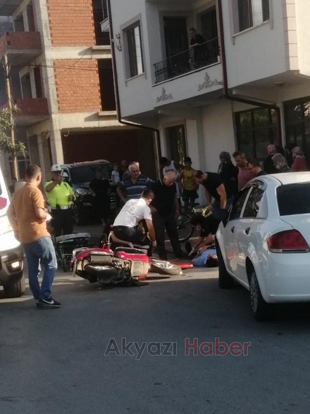 Acı içinde kaldı