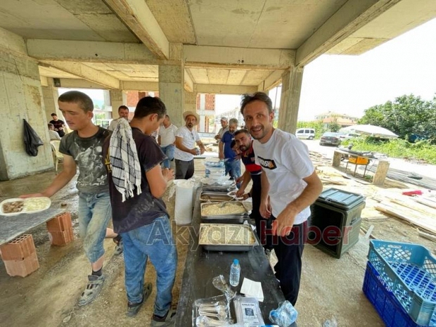 MRC YAPI ÇALIŞANLARI YEMEKTE BULUŞTU