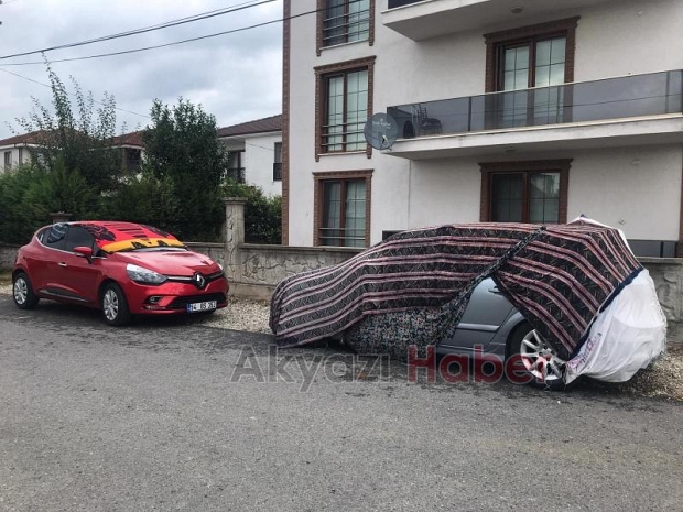 Doluya battaniyeli önlem