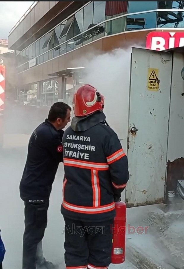 Sıcaklık ve aşırı yüklenme trafoyu yaktı