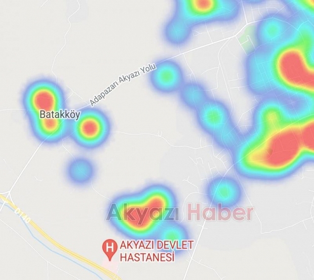 Akyazı'da durum vahim, kızardık