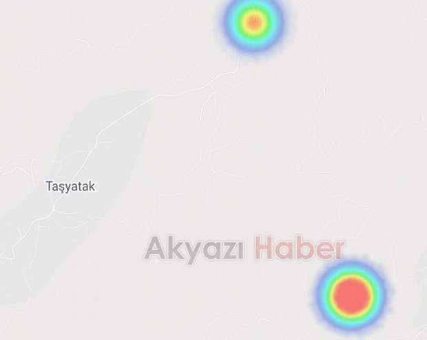 Akyazı'da durum vahim, kızardık
