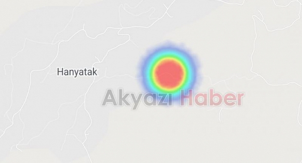Akyazı'da durum vahim, kızardık