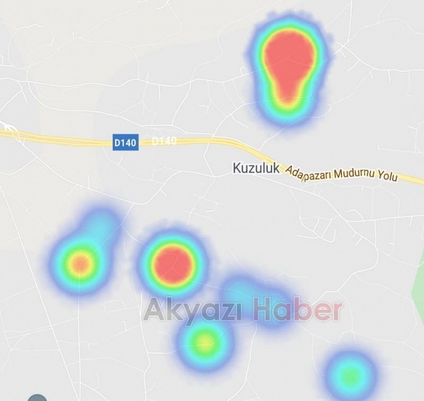 Akyazı'da durum vahim, kızardık