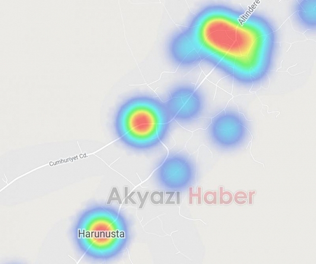 Akyazı'da durum vahim, kızardık