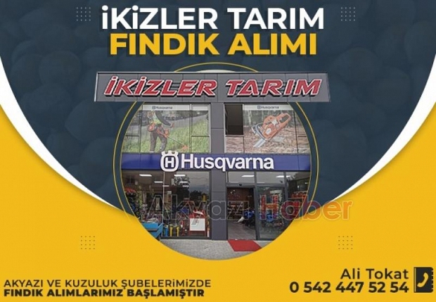 İkizler Tarım Fındık Alım Satımına başladı