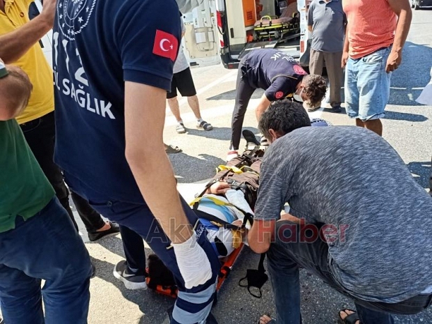 Damperli Kampyon Patpatı sollarken altına alıyordu