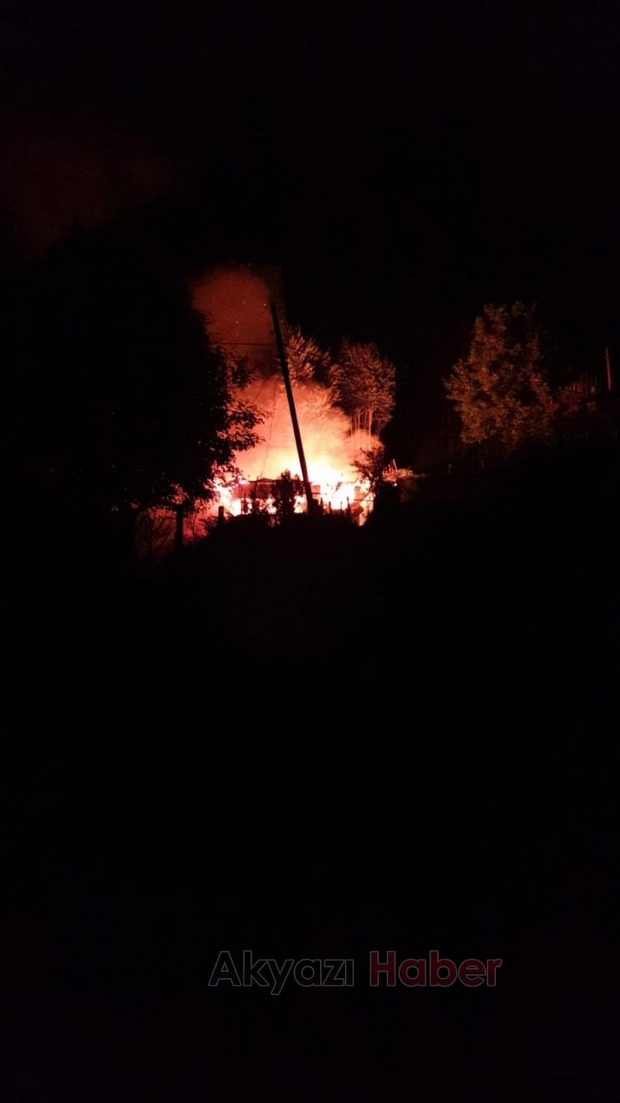 Keremali'de büyük yangın