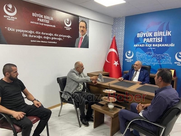 Naim Yolcu Genel başkan Yardımcısını misafir etti