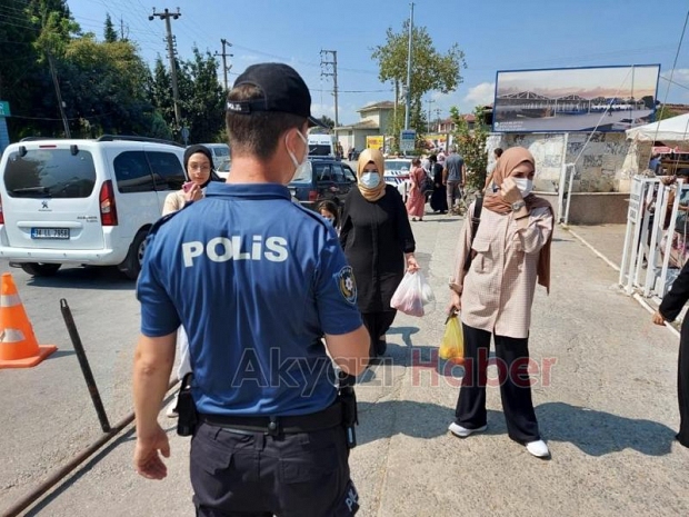 Akyazı polisi tedbiri üst seviyede tutuyor