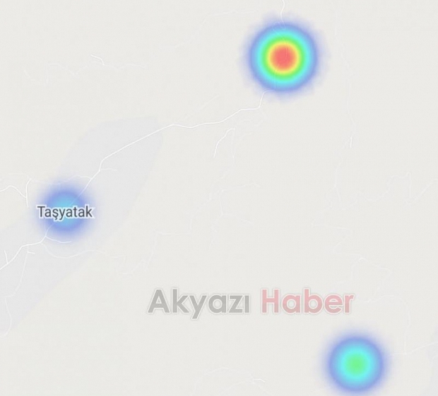 Akyazı kızardı durum vahim