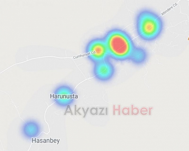 Akyazı kızardı durum vahim