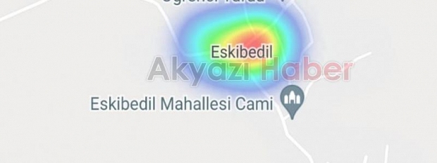 Akyazı kızardı durum vahim
