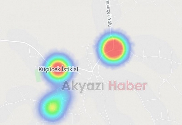 Akyazı kızardı durum vahim