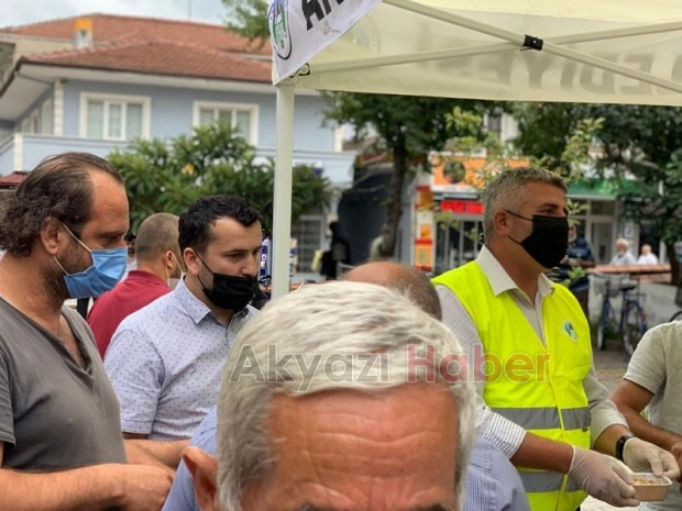 5 bin kişilik aşure dağıtıldı