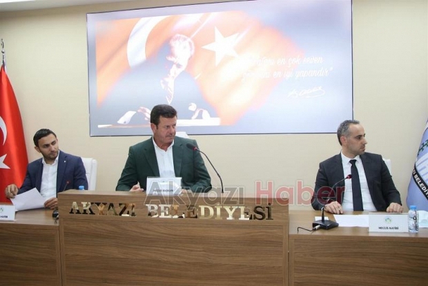 Akyazı Belediyesi Meclisi toplandı