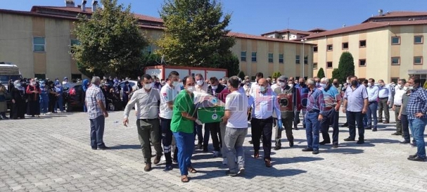Koronadan ölen Kezban hemşireye son görev