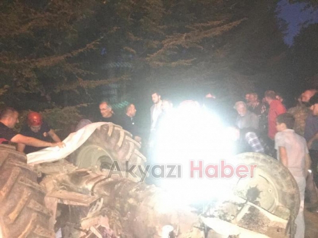 Devrilen Traktörün Altında Can Verdi 