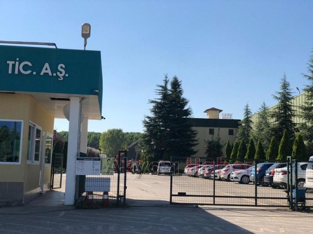 Fabrikada yangın paniği