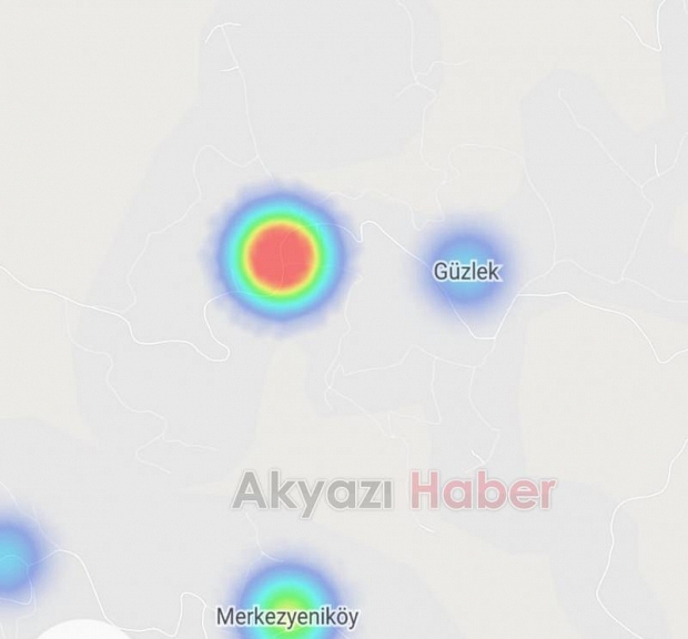 Akyazı'nın korona haritasında son durum