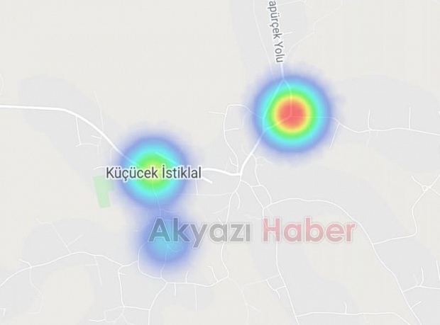 Akyazı'nın korona haritasında son durum