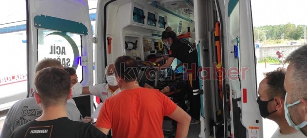 Küçücek Kavşağı'nda büyük kaza