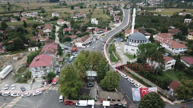 Pazarköy Caddesi duble yolu törenle hizmete açıldı