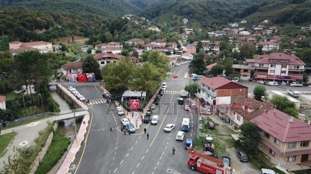 Pazarköy Caddesi duble yolu törenle hizmete açıldı