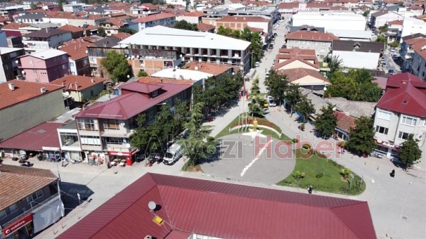 Akyazı belediyesi Merkezde çalışmalara başladı