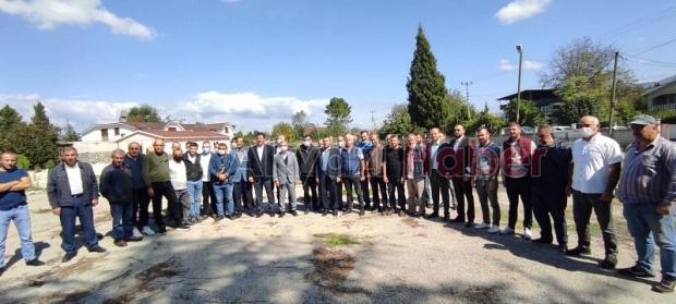 Alaağaç okulu için basın açıklaması