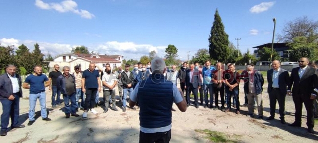 Alaağaç okulu için basın açıklaması