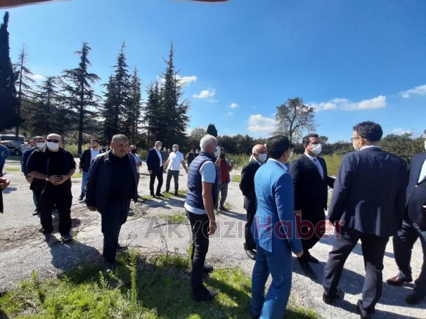 Alaağaç okulu için basın açıklaması