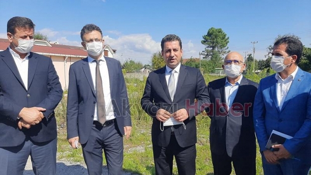 Alaağaç okulu için basın açıklaması