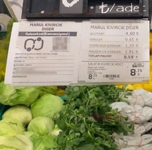 Marulun tarla ve marketteki fiyat farkı dudak uçuklattı