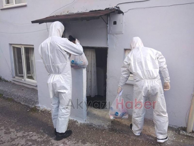 Karantinadakilere gıda ihtiyaçlarını büyükşehir ulaştırıyor