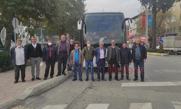 Akyazı Süt Birliği üyeleri Bursa'ya fuara gitti