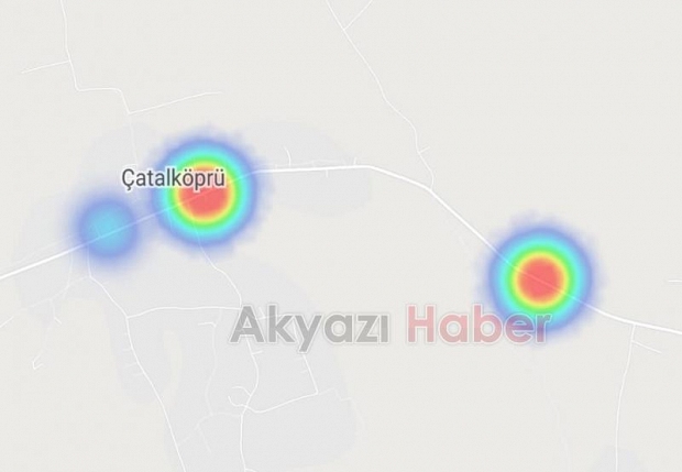 Akyazı'nın korona haritası kızardı