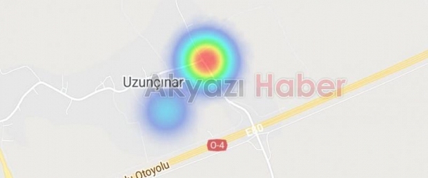 Akyazı'nın korona haritası kızardı