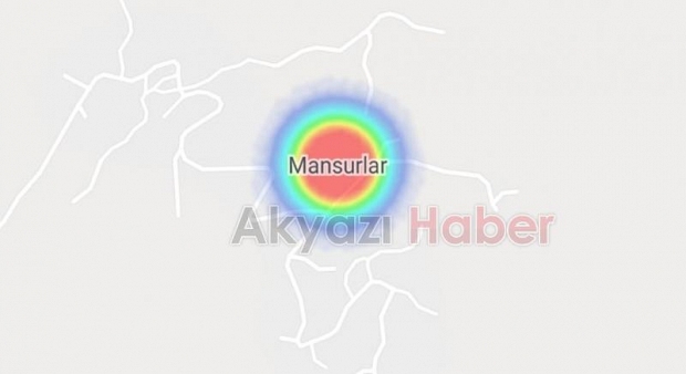 Akyazı'nın korona haritası kızardı