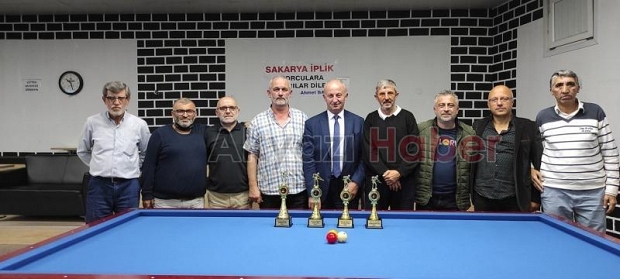 3 Bant Bilardo Turnuvası'nda şampiyon belli oldu