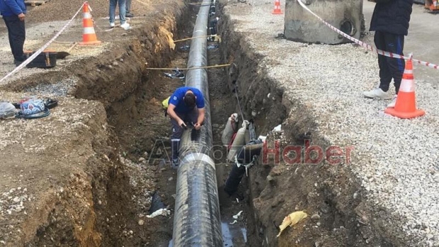 Büyükşehirden Akyazı'ya içme suyu hattı