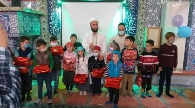 Küçücek'te Mevlid Kandili coşkusu