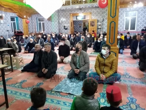  Küçücek'te Mevlid Kandili coşkusu
