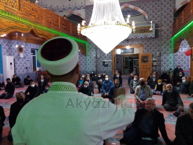  Küçücek'te Mevlid Kandili coşkusu